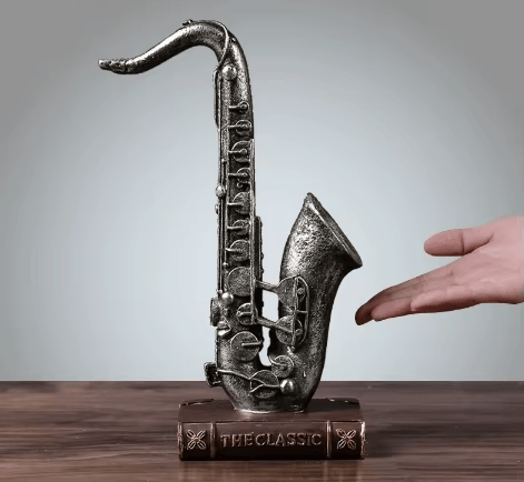 Resin simulation musical instrument handicraft saxophone