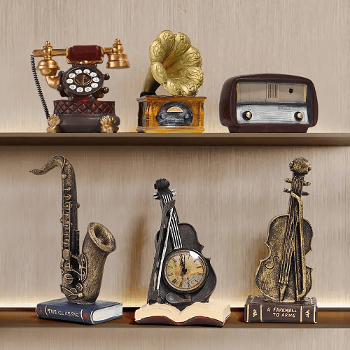 Resin simulation musical instrument handicraft