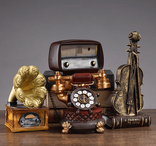 Resin simulation musical instrument handicraft