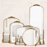 Golden Modern European Decorative Mirror Series