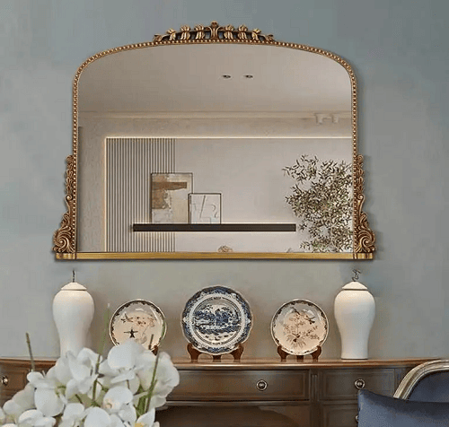 Golden Modern European Decorative Mirror Series