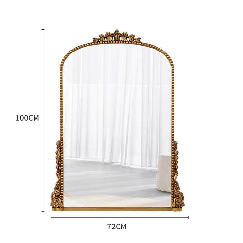 Golden Modern European Decorative Mirror Series 72 × 100cm