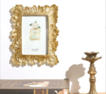 Golden European retro photo frame decoration