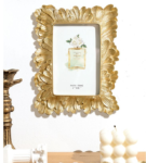 Golden European retro photo frame decoration
