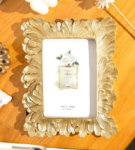 Golden European retro photo frame decoration