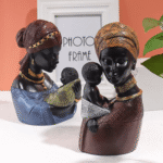 African Mother's Love Resin Craft Statue